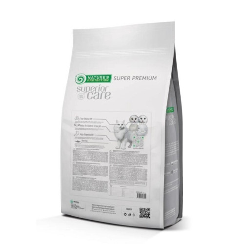 (訂貨需時3-5天) Nature's Protection Cat Superior Care - WHITE CATS 1.5kg (WCHE) 保然貓糧  無穀物去淚痕 白貓配方 鯡魚